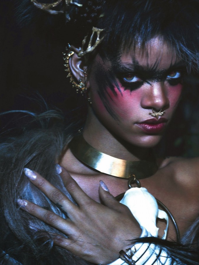 Rihanna for W Magazine by Mert Alas & Marcus Piggott