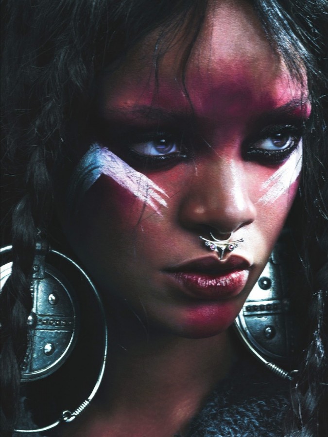 Rihanna for W Magazine by Mert Alas & Marcus Piggott