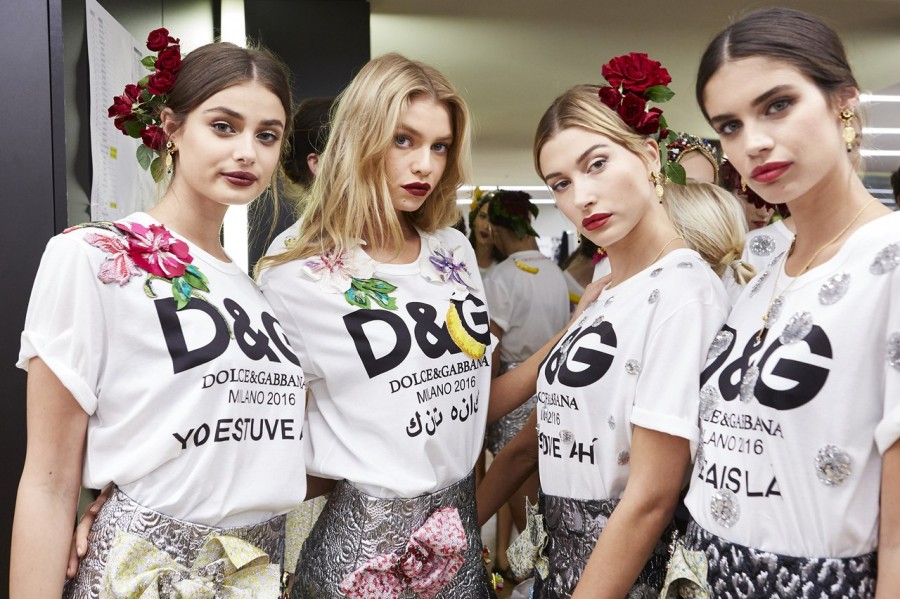 За кулисами показа Dolce&Gabbana SS