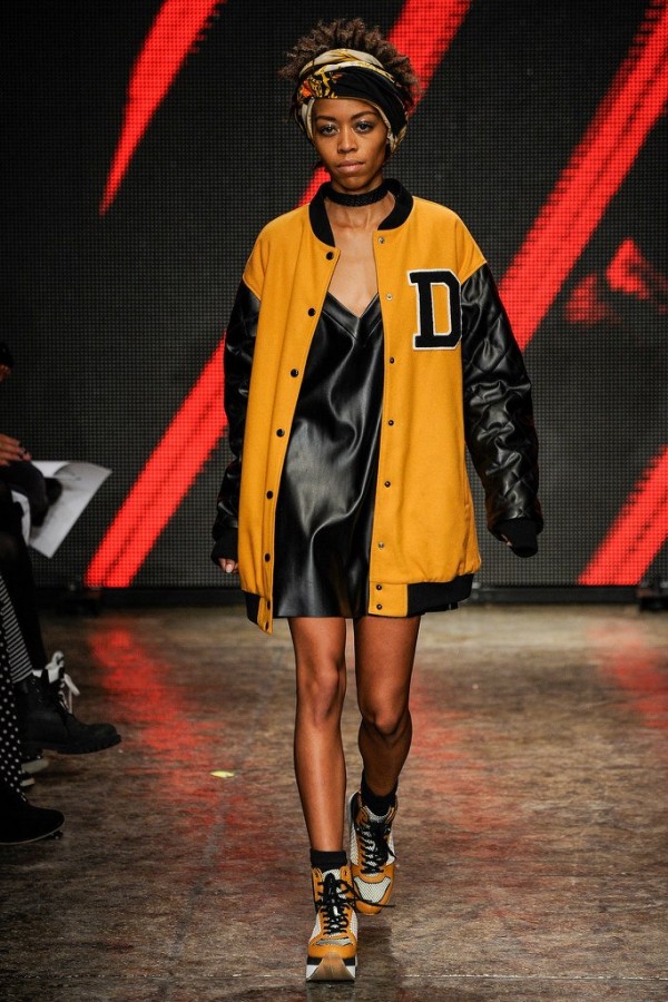 Модели коллекции DKNY