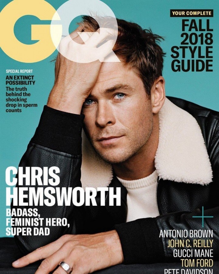 Крис Хемсворт для нового GQ
