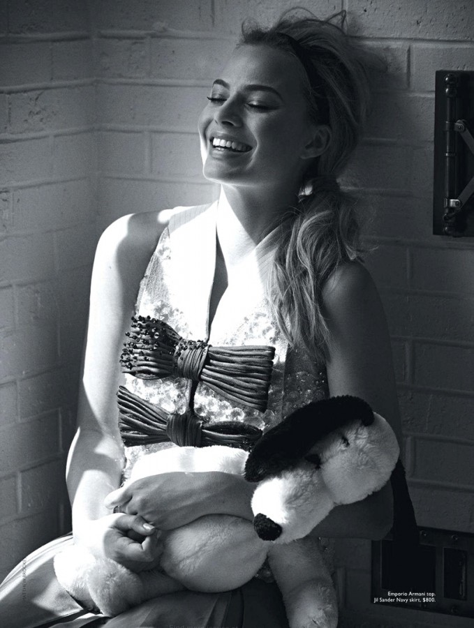 Margot Robbie for Vogue Australia by Matthew Brookes