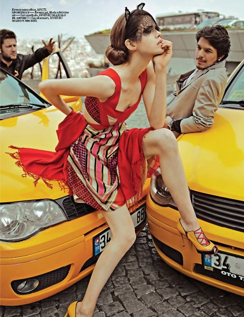 Julia Saner for Vogue Turkey by Ahmet Polat