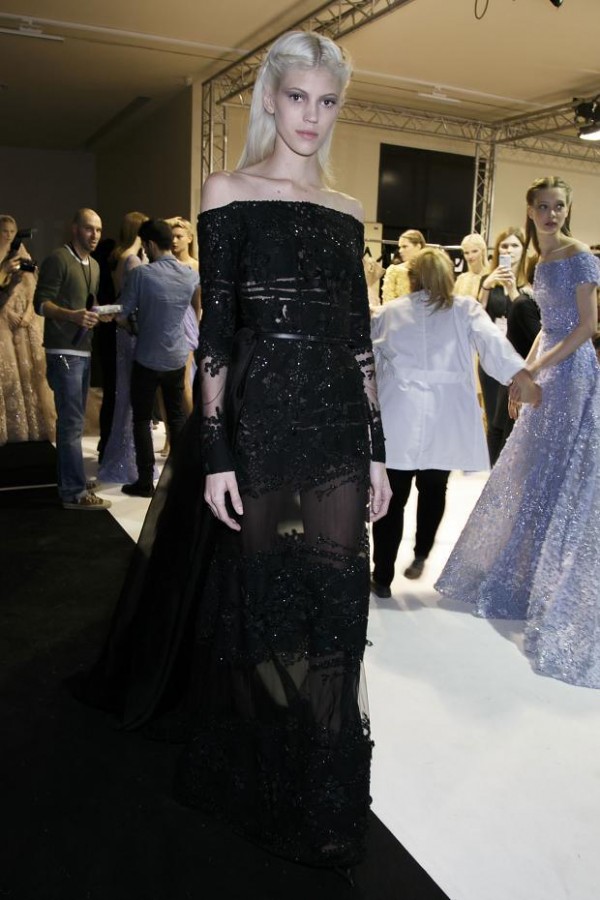 Модели коллекции Elie Saab