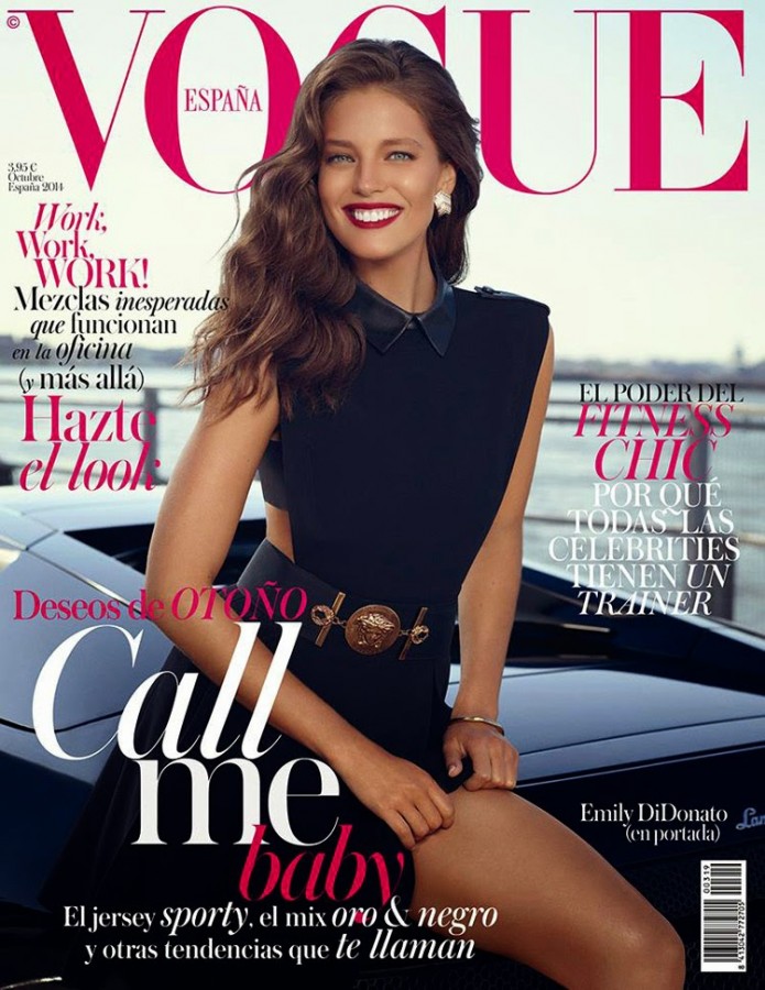 Emily DiDonato for Vogue Spain by Miguel Reveriego