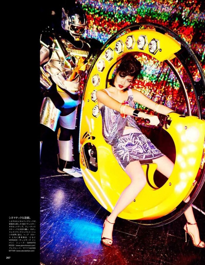 Chiharu Okunugi for Vogue Japan by Ellen Von Unwerth