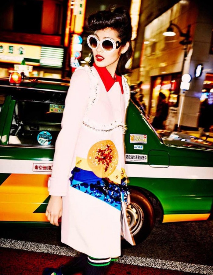 Chiharu Okunugi for Vogue Japan by Ellen Von Unwerth