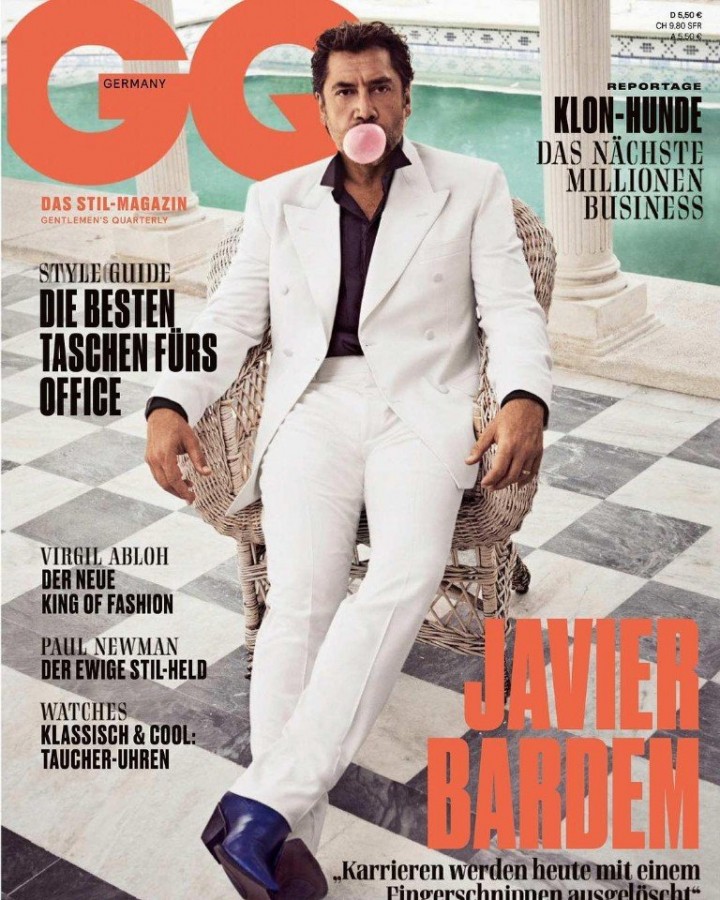 Хавьер Бардем в фотосессии для GQ, Германия