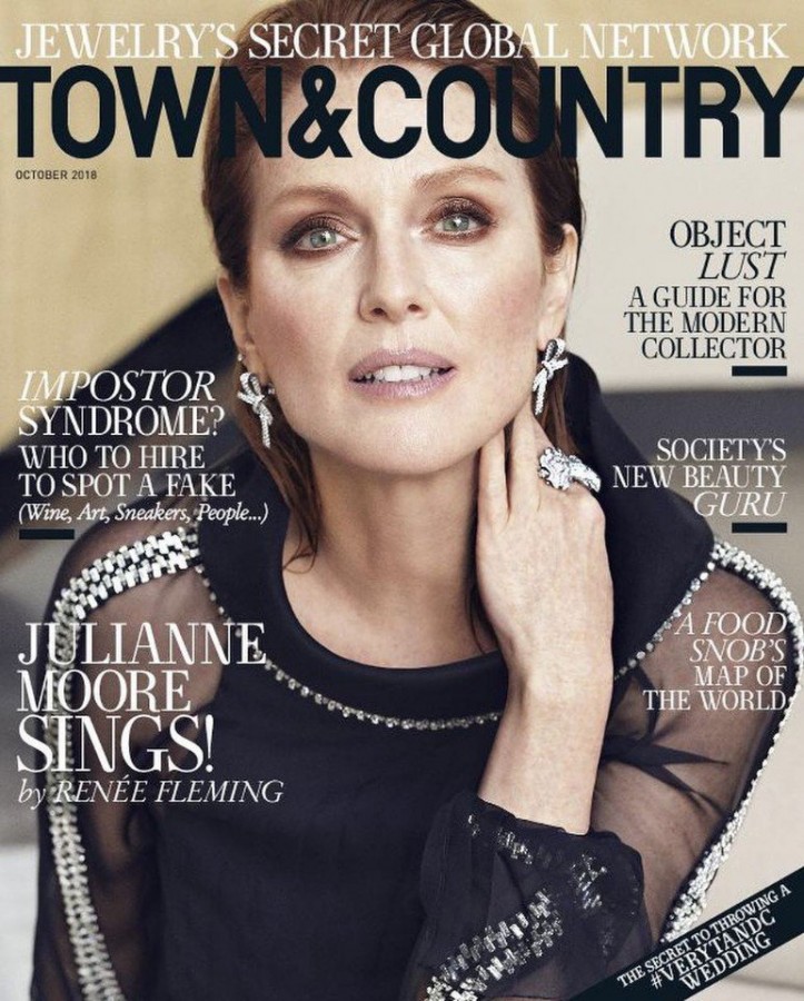 Джулианна Мур для журнала Town and countrymag