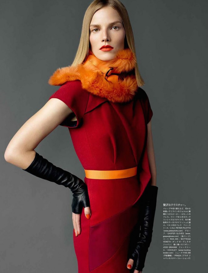 Suvi Koponen for Vogue Japan by Mario Testino