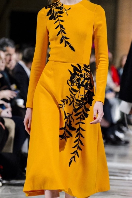 Прекрасная коллекция Oscar de la Rеnta Fall-Winter 2018/19 Detаils