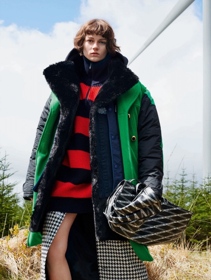 Ellen De Weer for Elle UK by Liz Collins Ellen De Weer for Elle UK by Liz Collins