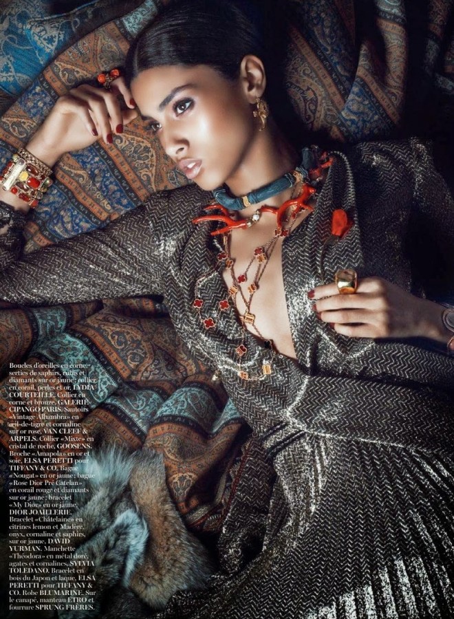 Imaan Hammam for Vogue Paris by Lachlan Bailey