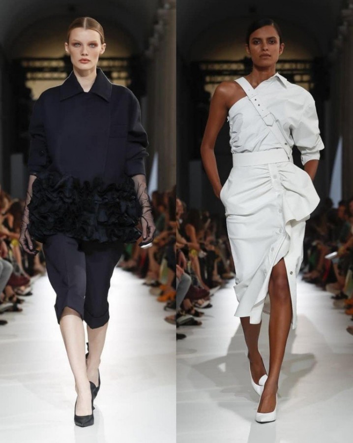 Max Mara на подиуме в Милане Max Mara на подиуме в Милане