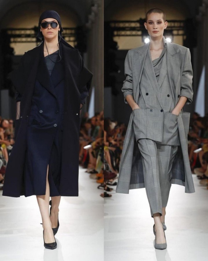 Max Mara на подиуме в Милане Max Mara на подиуме в Милане
