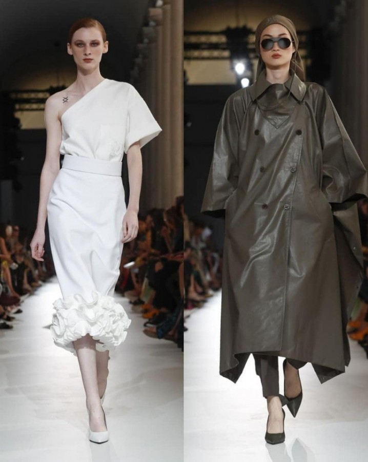 Max Mara на подиуме в Милане Max Mara на подиуме в Милане
