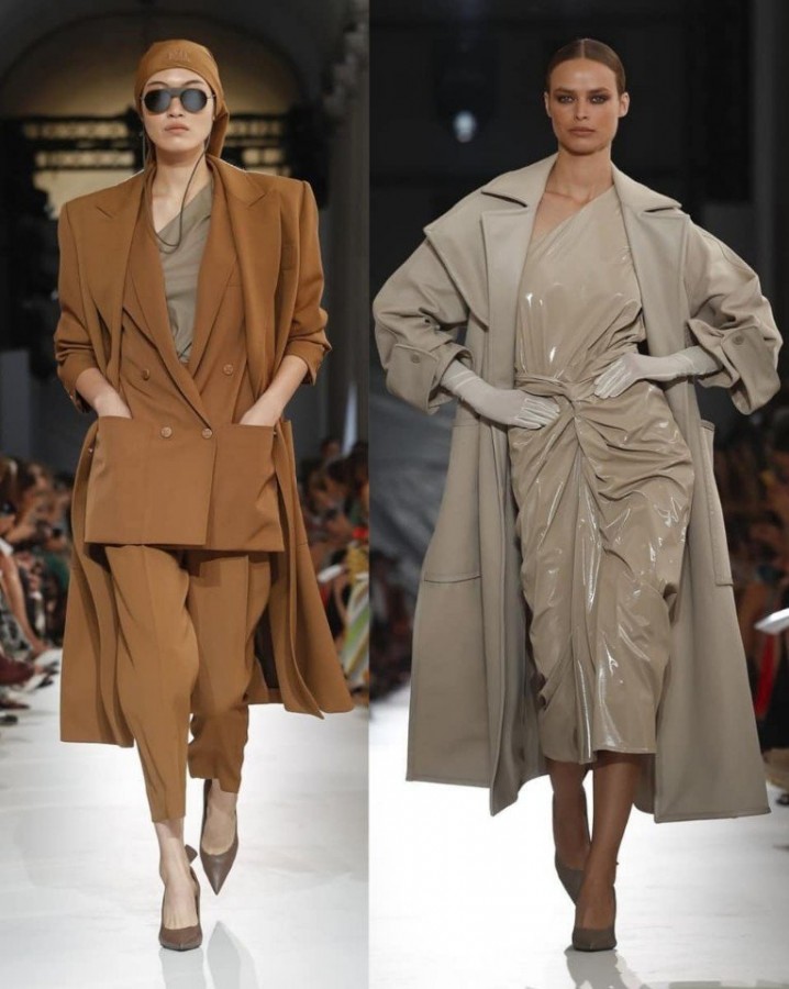Max Mara на подиуме в Милане Max Mara на подиуме в Милане