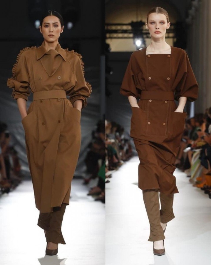 Max Mara на подиуме в Милане Max Mara на подиуме в Милане