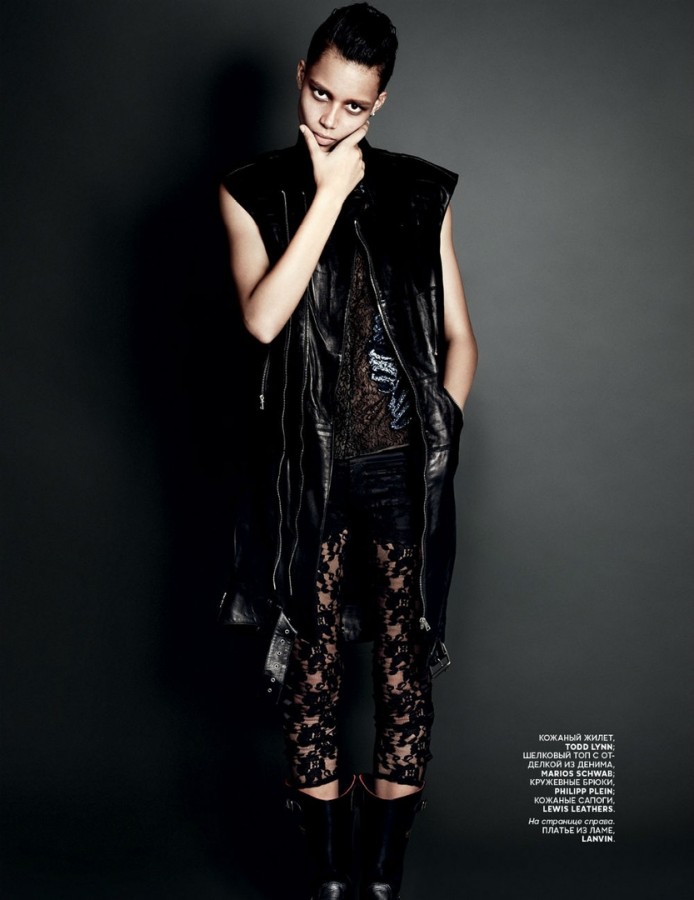 Leona Binx Walton for Vogue Russia by Terry Tsiolis