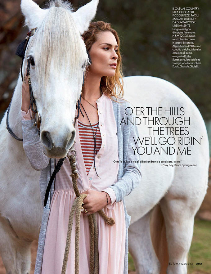 Erin Wasson for Elle by Matt Jones Erin Wasson for Elle by Matt Jones