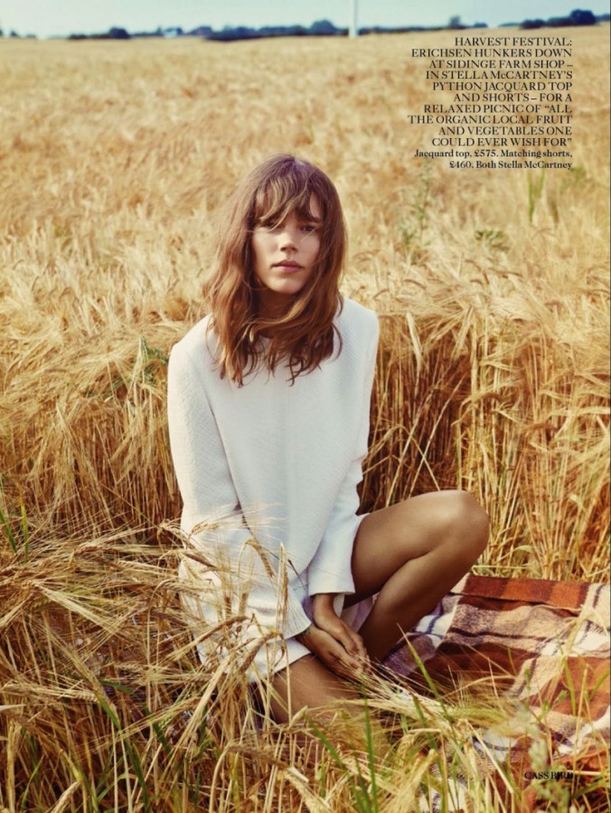 Freja Beha Erichsen for Vogue UK by Cass Bird