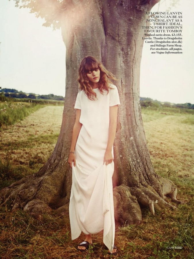 Freja Beha Erichsen for Vogue UK by Cass Bird