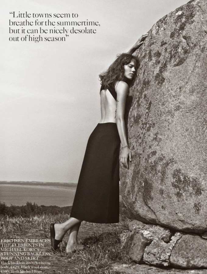 Freja Beha Erichsen for Vogue UK by Cass Bird