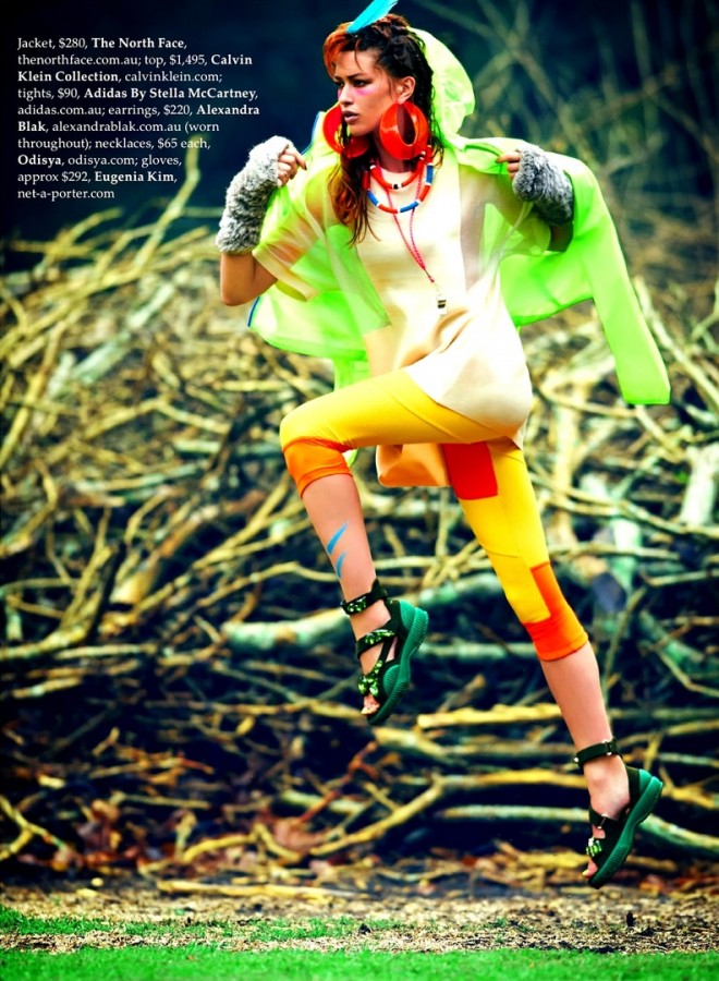 Louise de Chevigny for Elle Australia by David Mandelberg Louise de Chevigny for Elle Australia by David Mandelberg