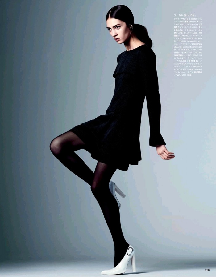 Marine Deleeuw for Vogue Japan by Steven Pan