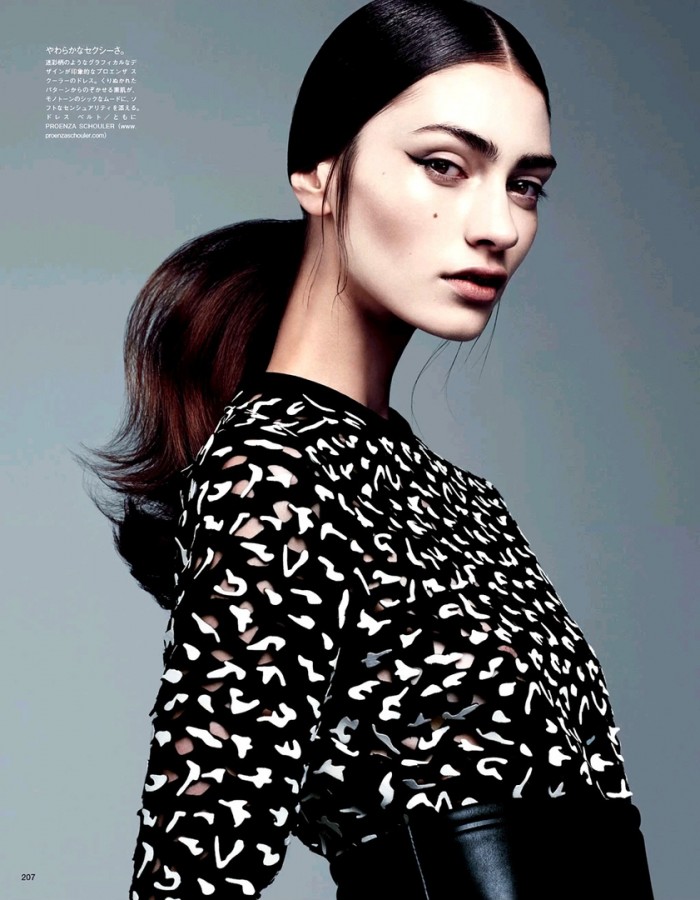 Marine Deleeuw for Vogue Japan by Steven Pan