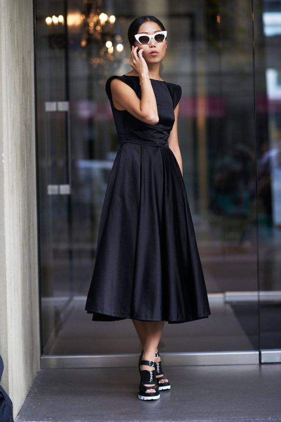 Street Style в черном цвете Street Style в черном цвете