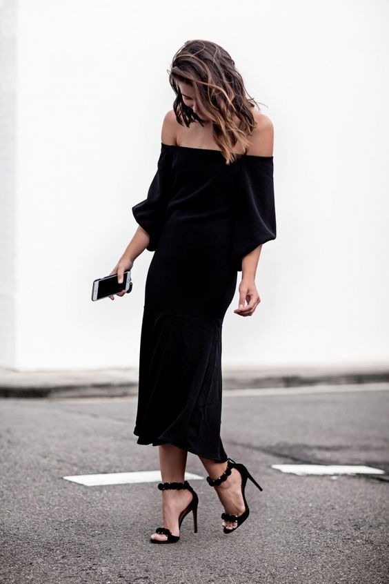 Street Style в черном цвете Street Style в черном цвете