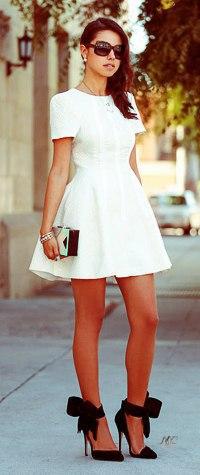 Look! Lady In White!