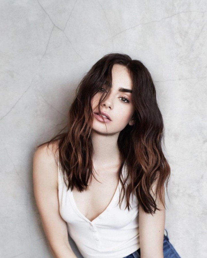 Лили Коллинз для Grazia UK Лили Коллинз для Grazia UK