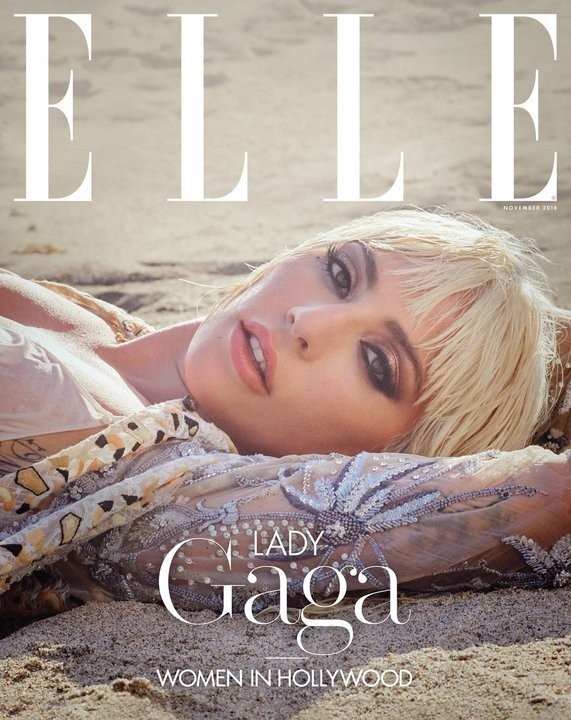 Леди Гага для специального «женского» номера Elle Леди Гага для специального «женского» номера Elle