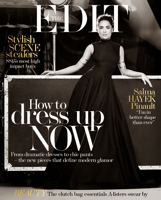 Salma Hayek for The Edit Magazine by Nico