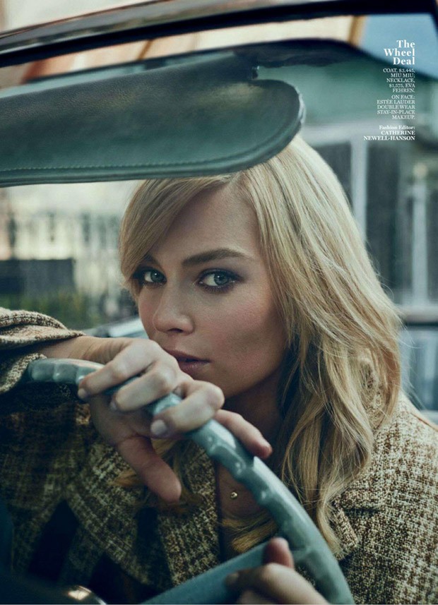 Margot Robbie for Marie Claire by Beau Grealy