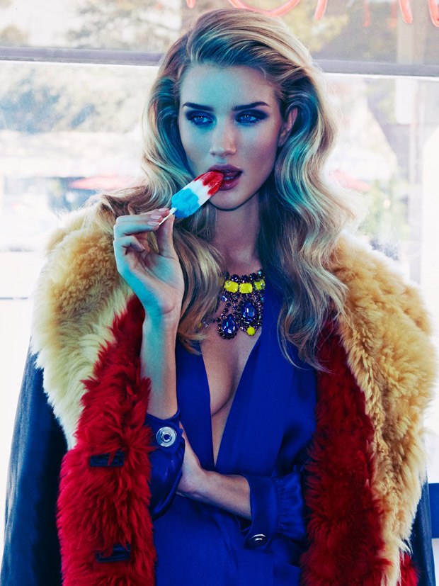 Rosie Huntington-Whiteley for VOGUE Mexico by James Macari