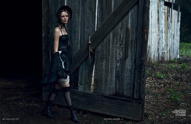 Mina Cvetkovic for Vogue Russia by Nathaniel Goldberg Mina Cvetkovic for Vogue Russia by Nathaniel Goldberg