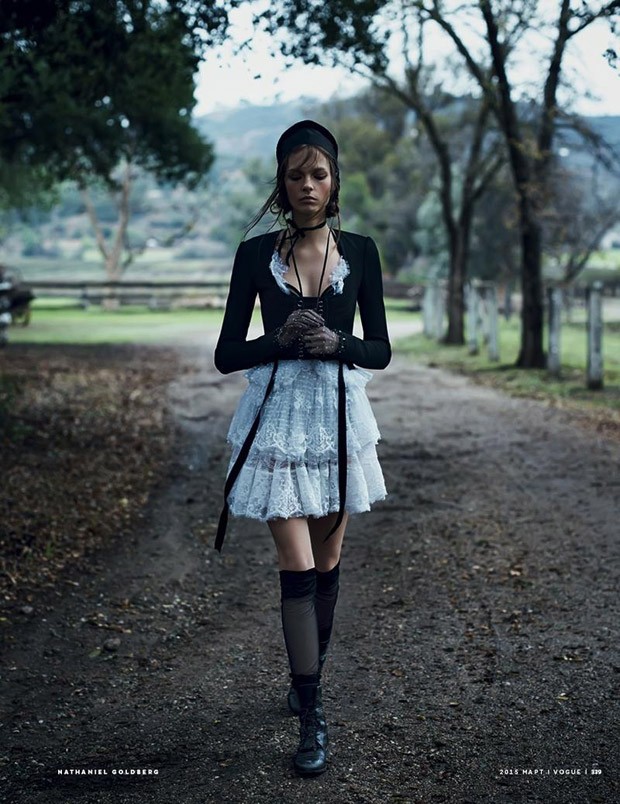 Mina Cvetkovic for Vogue Russia by Nathaniel Goldberg Mina Cvetkovic for Vogue Russia by Nathaniel Goldberg