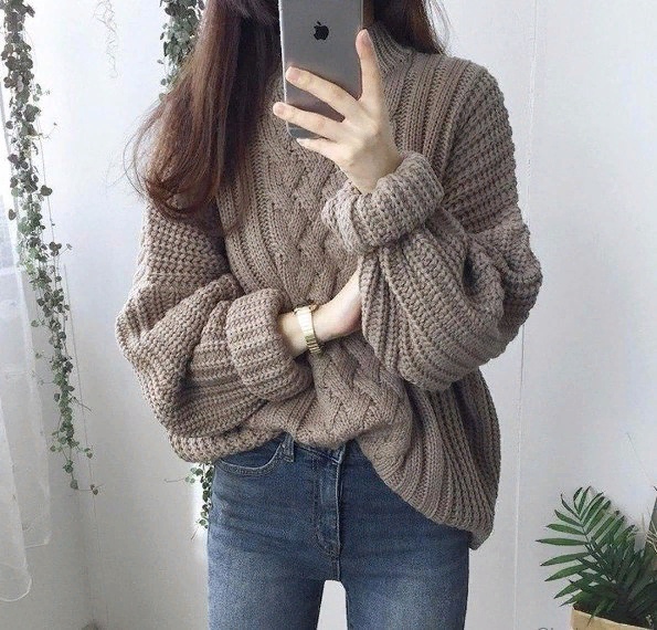 Свитер в стиле Oversize Свитер в стиле Oversize