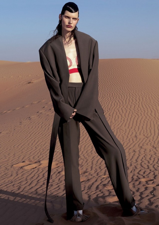 Lisa Verberght for Vogue Arabia by DomenVan de Velde