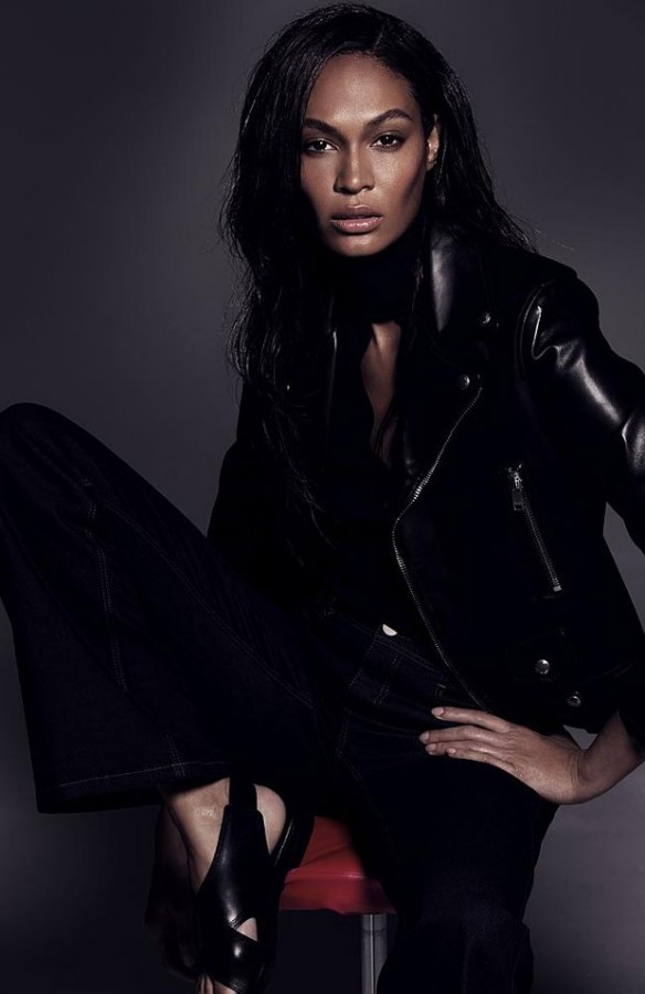 Joan Smalls for Sunday Style by Todd Barry