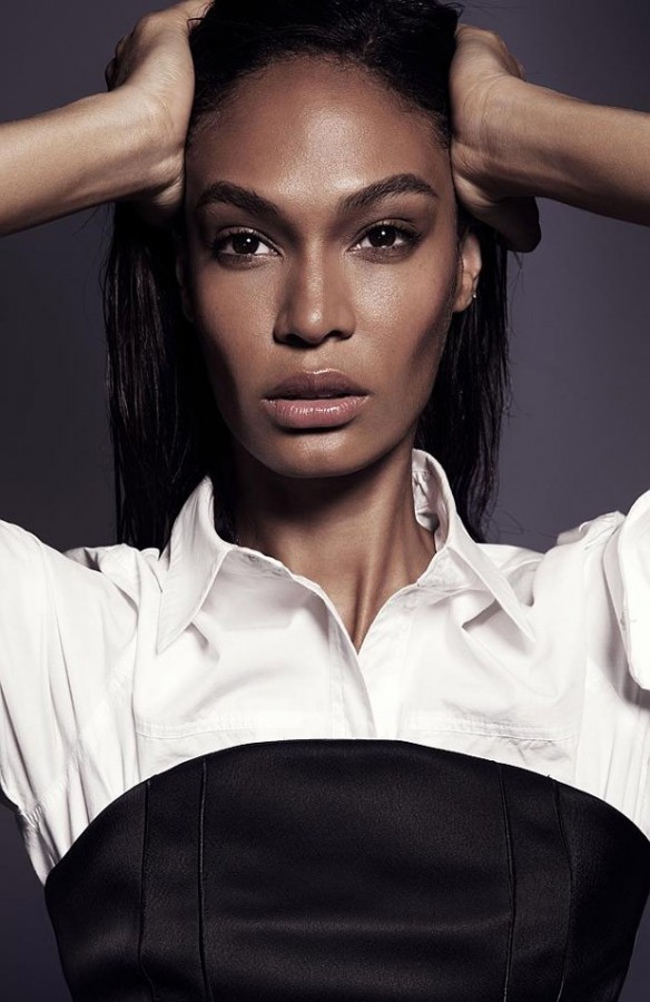 Joan Smalls for Sunday Style by Todd Barry