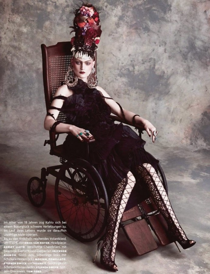 Guinevere Van Seenus for VOGUE Germany by Daniele & Iango