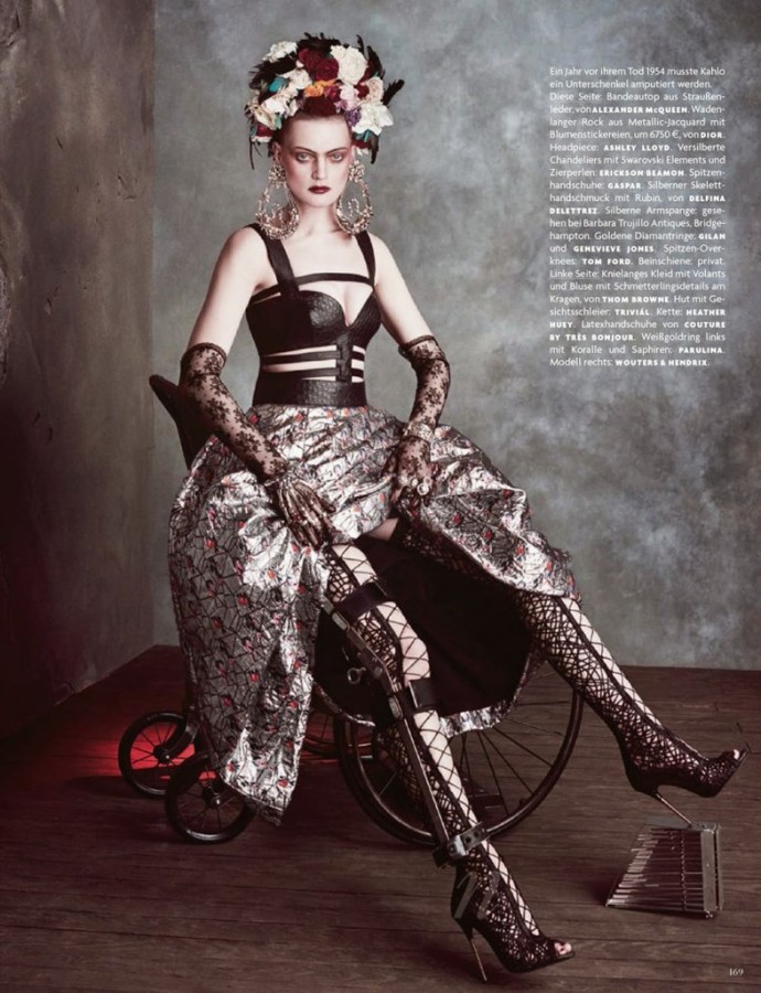 Guinevere Van Seenus for VOGUE Germany by Daniele & Iango