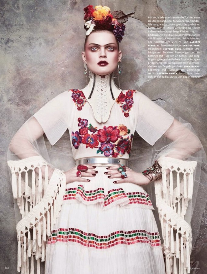 Guinevere Van Seenus for VOGUE Germany by Daniele & Iango