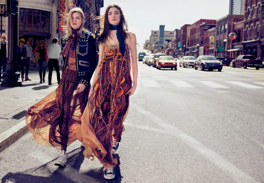 Jacquelyn Jablonski and Kasia Struss for Glamour US by Miguel Reveriego