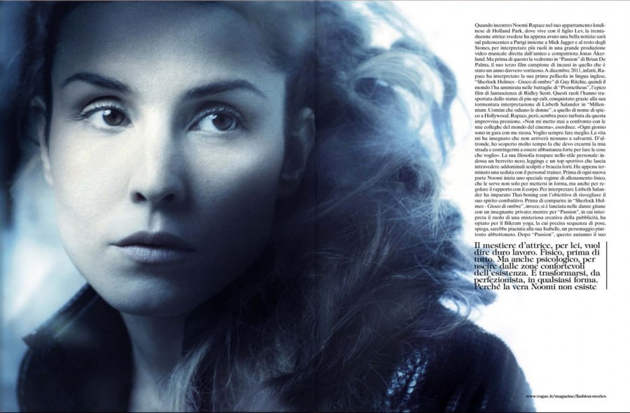 Noomi Rapace by Michelangelo Di Battista