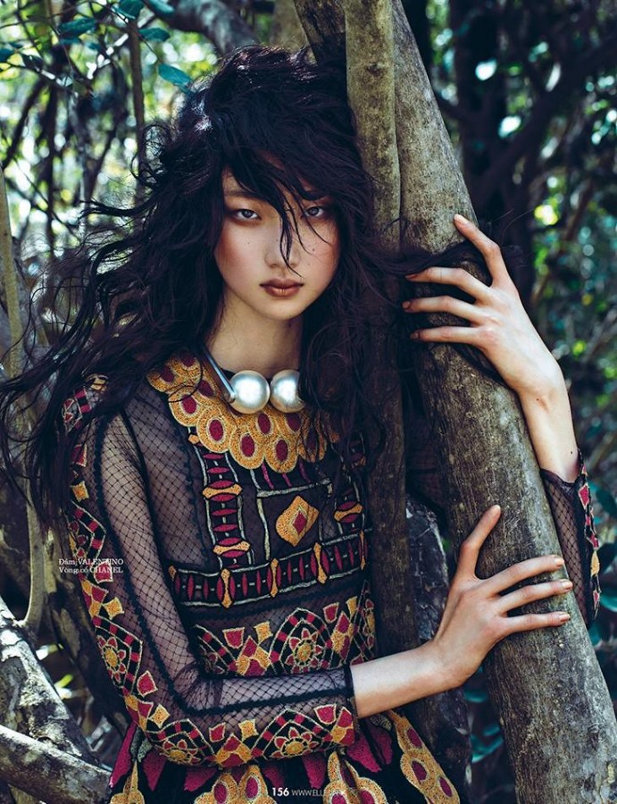Yue Ning for Elle Vietnam by Jumbo Tsui